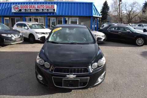 2012 Chevrolet Sonic for sale at Good Deal Auto Sales LLC in Lakewood CO
