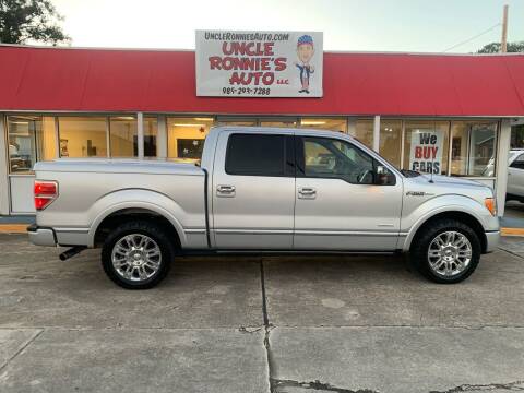 2011 Ford F-150 for sale at Uncle Ronnie's Auto LLC in Houma LA