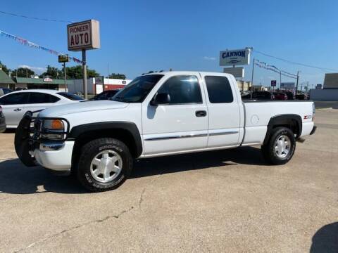 2005 GMC Sierra 1500 for sale at Pioneer Auto in Ponca City OK