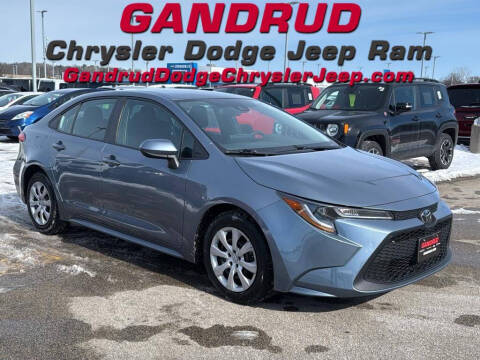 2022 Toyota Corolla for sale at GANDRUD CHEVROLET in Green Bay WI