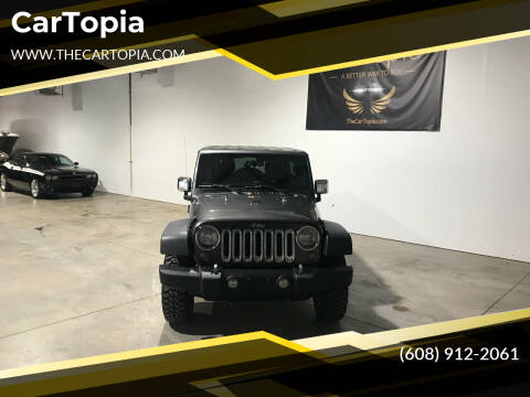 2018 Jeep Wrangler JK Unlimited for sale at CarTopia in Deforest WI