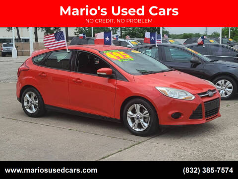 2013 Ford Focus for sale at Mario's Used Cars in Houston TX