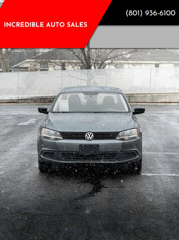 2014 Volkswagen Jetta for sale at INCREDIBLE AUTO SALES in Bountiful UT