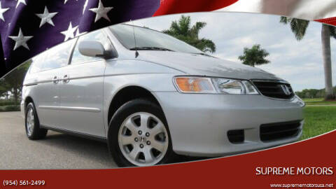 2003 Honda Odyssey for sale at Supreme Motors in Boca Raton FL