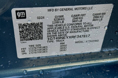 2024 GMC Sierra 2500HD