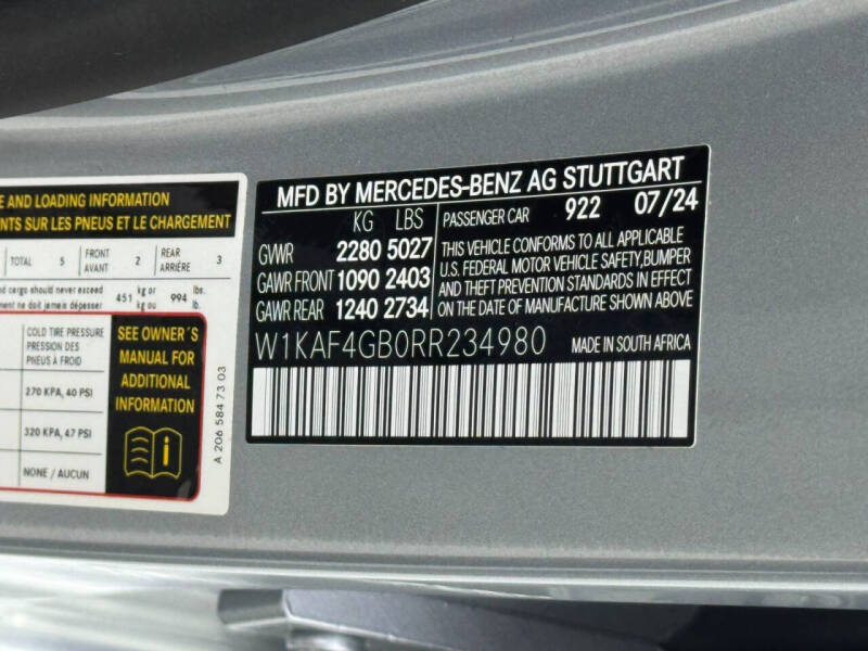 2024 Mercedes-Benz C-Class C 300