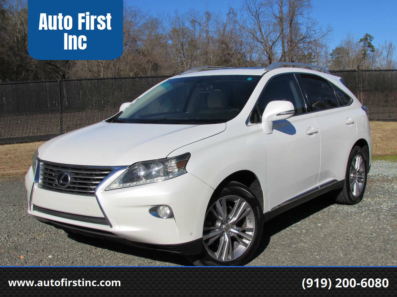 White 2015 Lexus RX 350 Base 4dr SUV 1