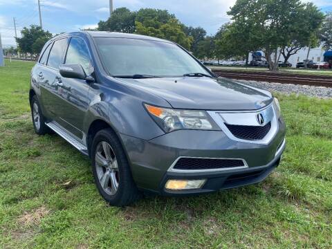 2012 Acura MDX for sale at UNITED AUTO BROKERS in Hollywood FL