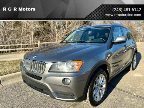 2014 BMW X3 for sale at R & R Motors in Waterford MI