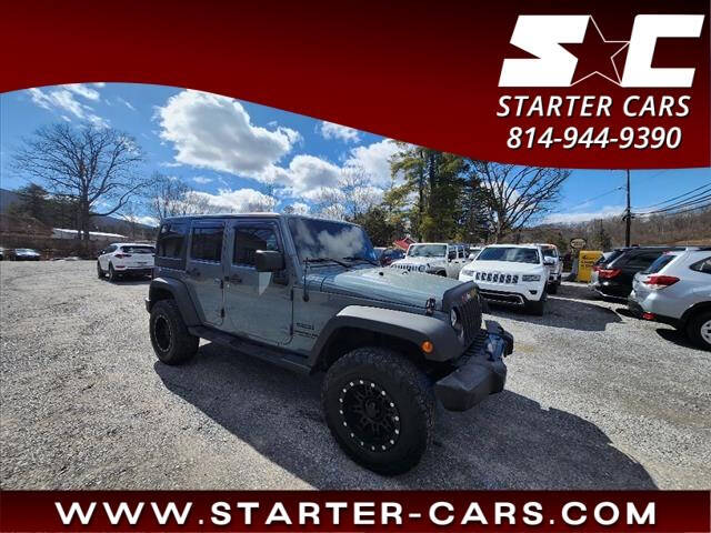 2015 Jeep Wrangler Unlimited for sale at Starter Cars in Altoona PA