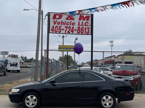 2001 Honda Accord for sale at D & M Vehicle LLC in Oklahoma City OK