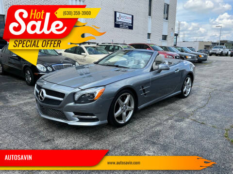 2015 Mercedes-Benz SL-Class for sale at AUTOSAVIN in Villa Park IL