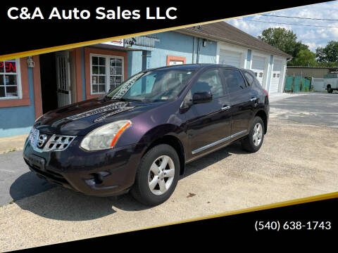 2013 Nissan Rogue for sale at C&A Auto Sales LLC in Harrisonburg VA
