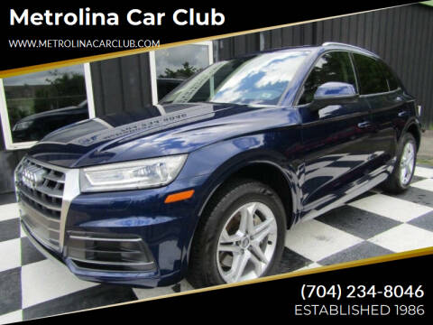 2018 Audi Q5 for sale at Metrolina Car Club in Stallings NC