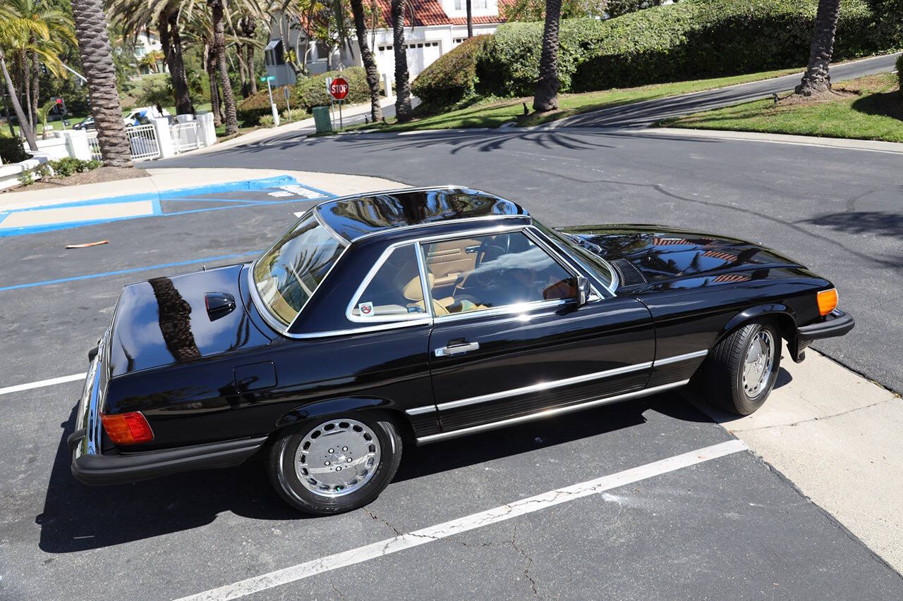 1987 Mercedes-Benz 560-Class for sale at DE AUTOS INC in San Juan Capistrano, CA