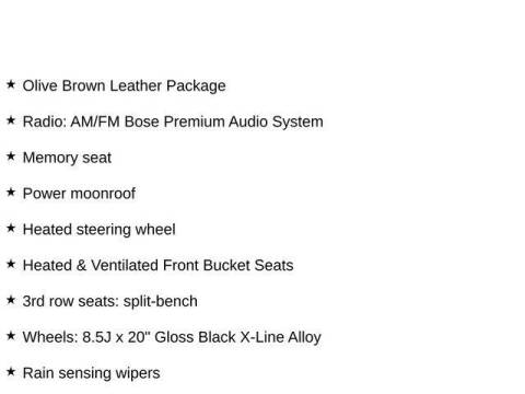2024 Kia Sorento X-Line SX Prestige
