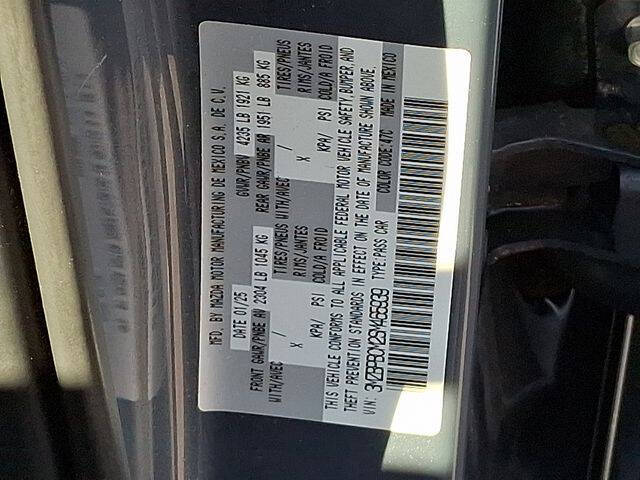 2025 Mazda Mazda3 Sedan 2.5 S Carbon Edition