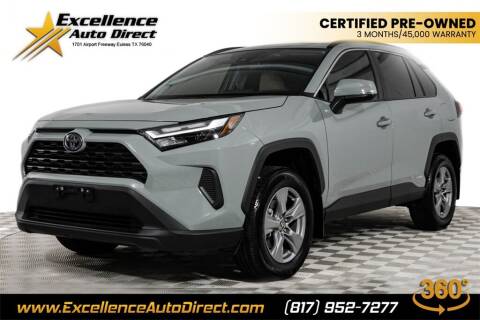 2022 Toyota RAV4 Hybrid for sale at Excellence Auto Direct in Euless TX