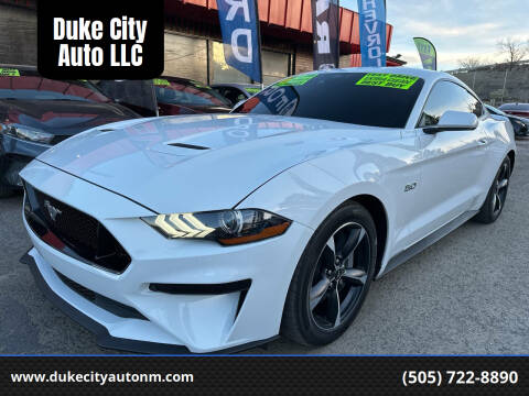 2021 Ford Mustang for sale at Duke City Auto LLC in Gallup NM