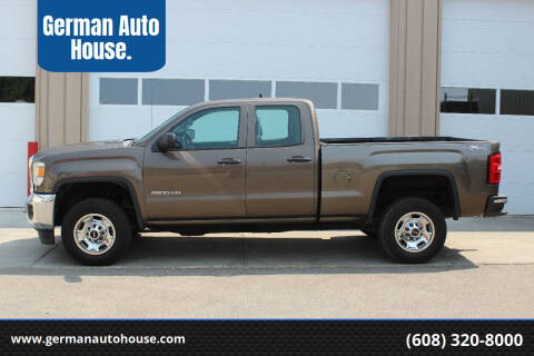 2015 GMC Sierra 2500HD for sale at German Auto House. in Fitchburg WI