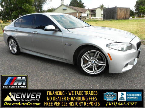 2016 BMW 5 Series for sale at Denver Auto Company in Parker CO