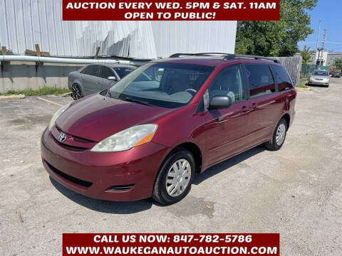 2006 Toyota Sienna for sale at Waukegan Auto Auction in Waukegan IL