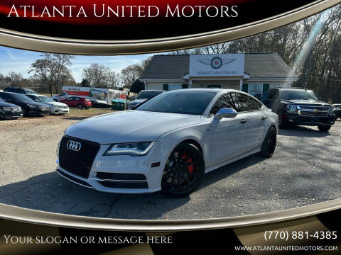 2013 Audi S7 for sale at Atlanta United Motors in Jefferson GA