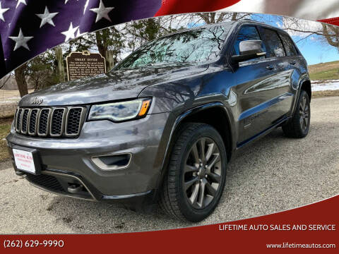 2016 Jeep Grand Cherokee for sale at Lifetime Auto Sales and Service in West Bend WI
