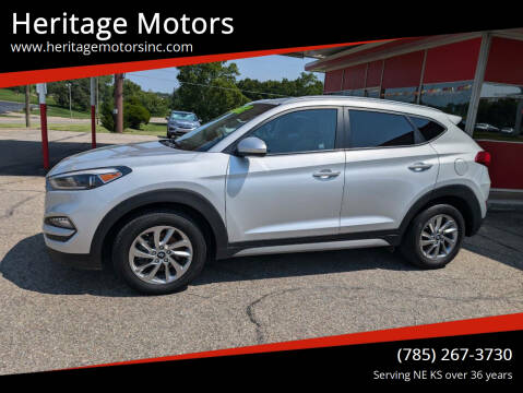 2018 Hyundai Tucson for sale at Heritage Motors in Topeka KS