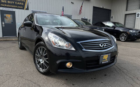 2012 Infiniti G37 Sedan for sale at Rockstone Automotive Inc in Monticello MN