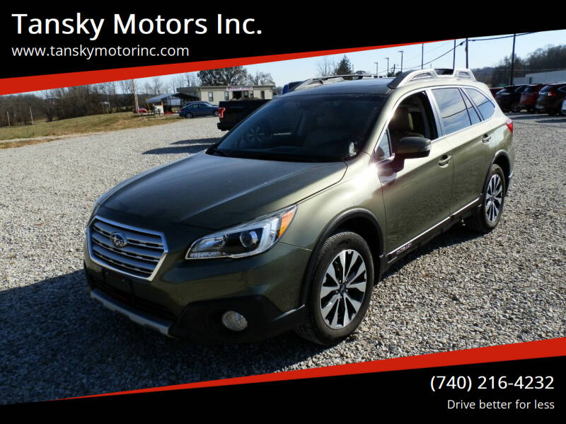 2016 Subaru Outback for sale at Tansky Motors Inc. in Rockbridge OH