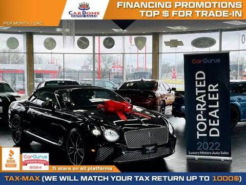 2020 Bentley Continental for sale at CarDome in Detroit MI