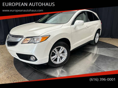 2015 Acura RDX for sale at EUROPEAN AUTOHAUS in Holland MI