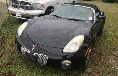 2006 Pontiac Solstice for sale at Simmons Auto Sales in Denison TX