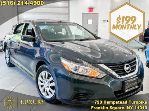 2018 Nissan Altima for sale at LUXURY MOTOR CLUB in Franklin Square NY