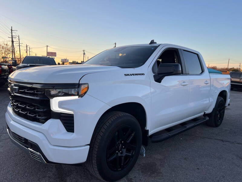 Used 2023 Chevrolet Silverado 1500 RST with VIN 1GCUDEED2PZ320893 for sale in Garland, TX