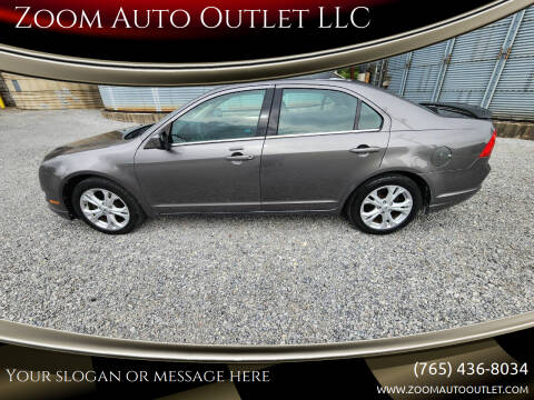2012 Ford Fusion for sale at Zoom Auto Outlet LLC in Thorntown IN