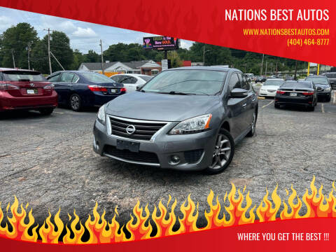 2015 Nissan Sentra for sale at Nations Best Autos in Decatur GA