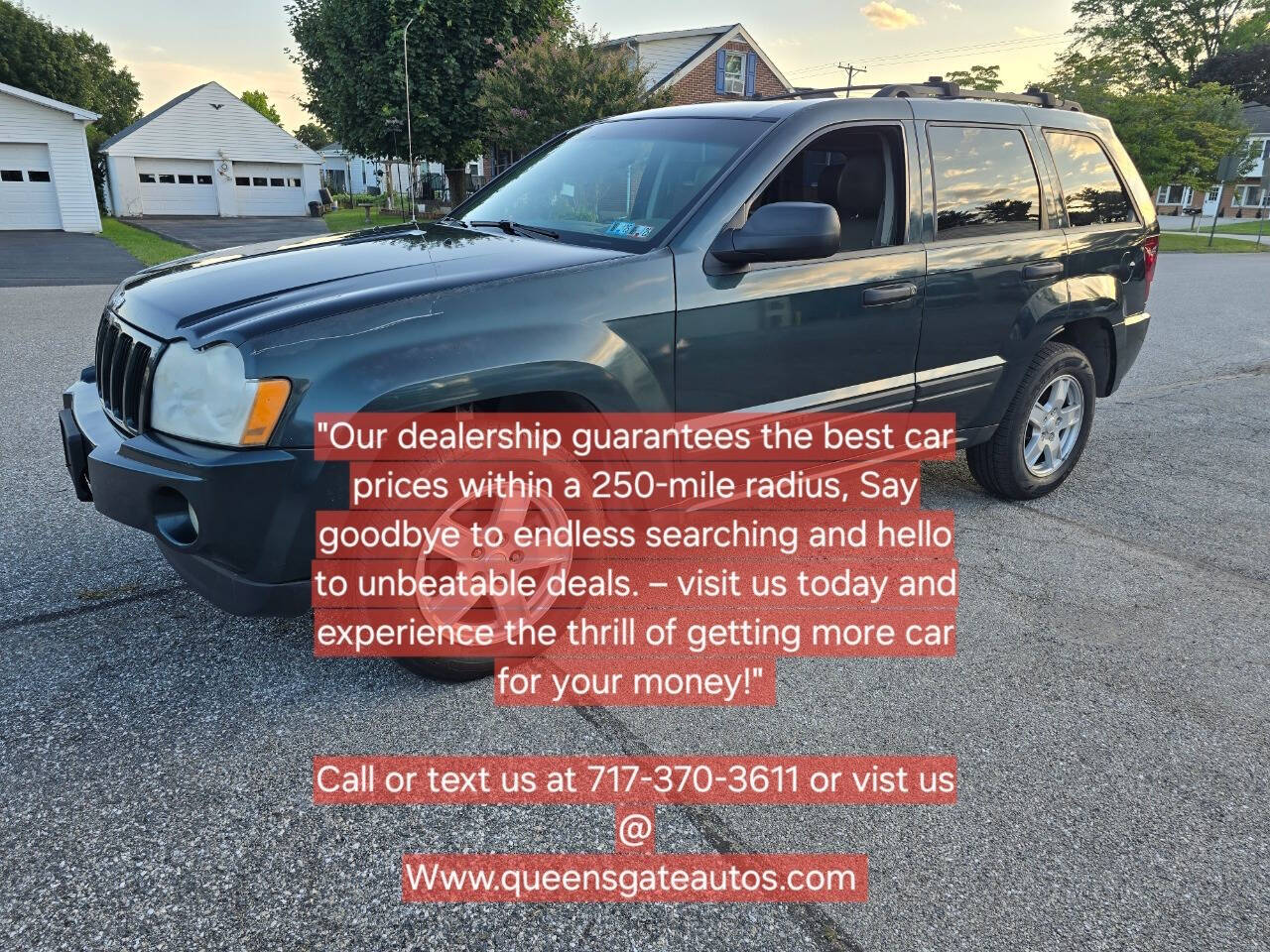 2005 Jeep Grand Cherokee for sale at QUEENSGATE AUTO SALES in York, PA