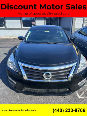 2013 Nissan Altima for sale at Discount Motor Sales in Lorain OH