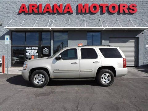 2013 Chevrolet Tahoe for sale at Ariana Motors LLC- Boulder highway in Las Vegas NV