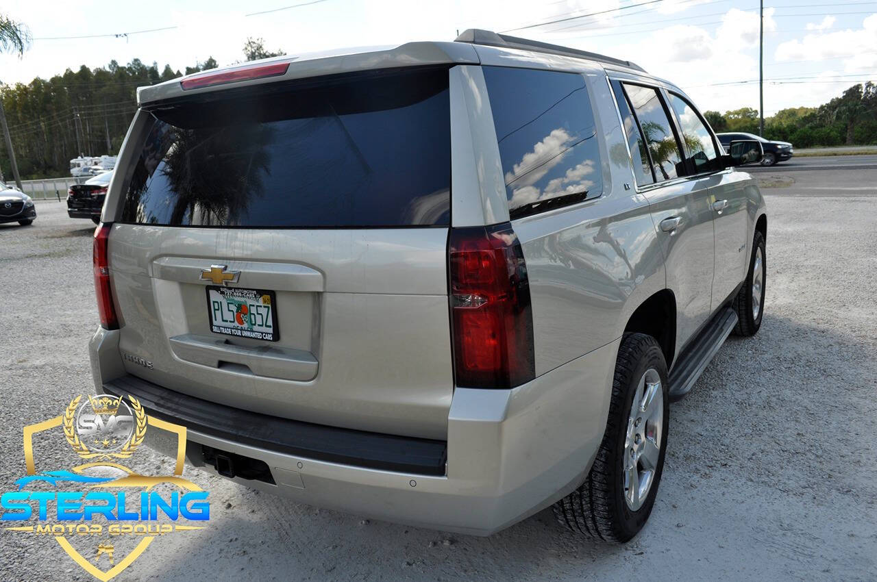 2015 Chevrolet Tahoe for sale at Sterling Motor Group in Land O Lakes, FL