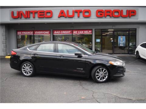 2017 Ford Fusion Hybrid for sale at United Auto Group in Putnam CT