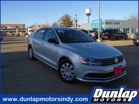 2015 Volkswagen Jetta for sale at DUNLAP MOTORS INC in Independence IA