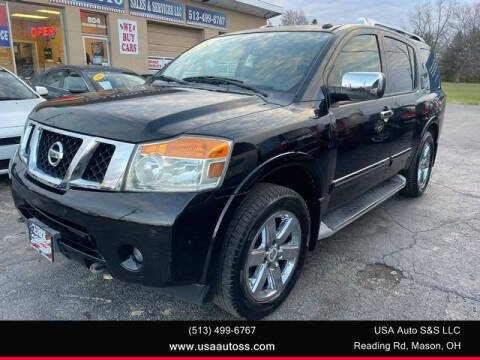2011 Nissan Armada for sale at USA Auto Sales & Services, LLC in Mason OH
