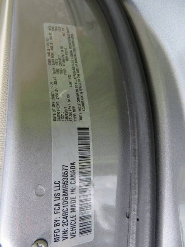 2021 Chrysler Voyager LXi