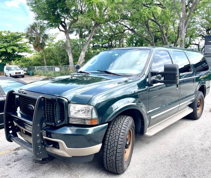 2003 Ford Excursion for sale at Berliner Classic Motorcars Inc in Dania Beach FL