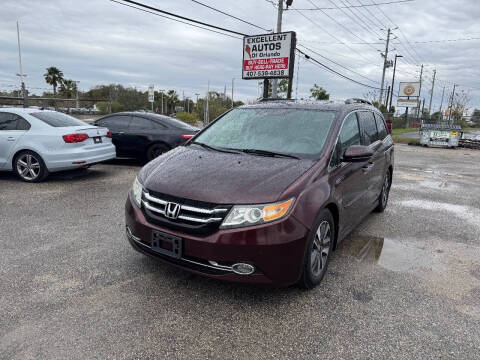 2014 Honda Odyssey for sale at Excellent Autos of Orlando in Orlando FL