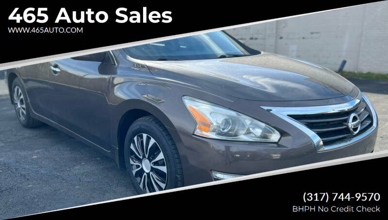 2015 Nissan Altima for sale at 465 Auto Sales in Indianapolis IN