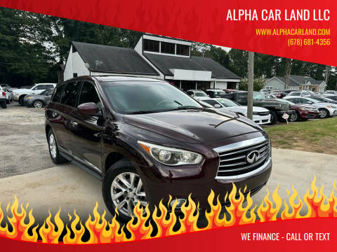 2014 Infiniti QX60 for sale at Alpha Car Land LLC in Snellville GA